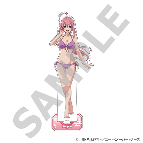 『ニートくノーとなぜか同棲はじめました』BIGアクリルフィギュアスタンド (白津莉 水着ver.)